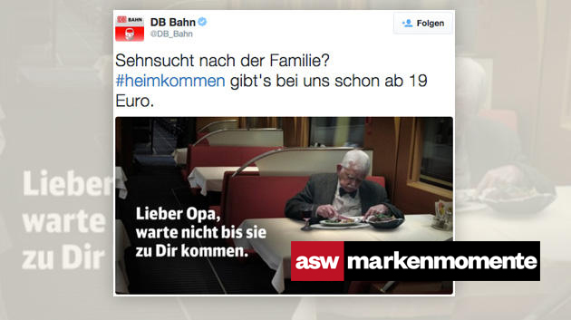 Edeka versus Deutsche Bahn Die Werbung und die Wutbürger