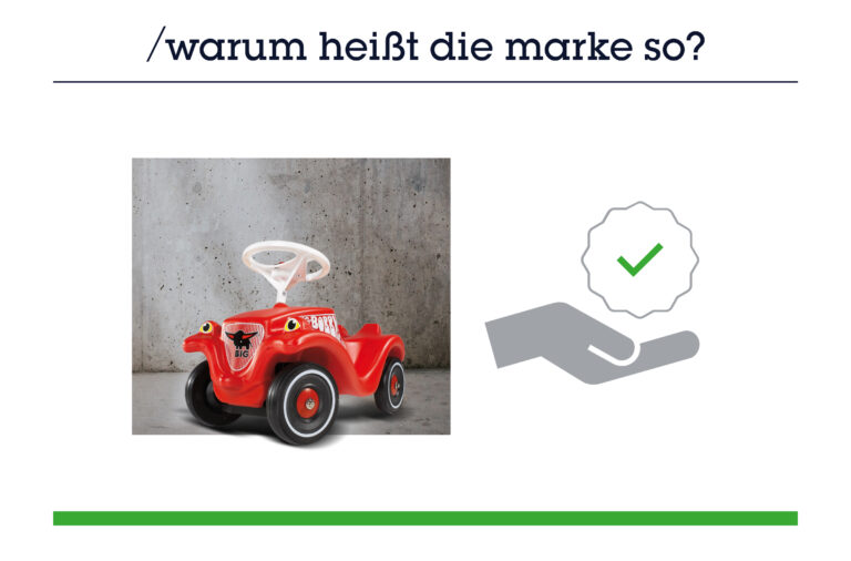 Die Geschichte hinter dem Markennamen Bobby-Car