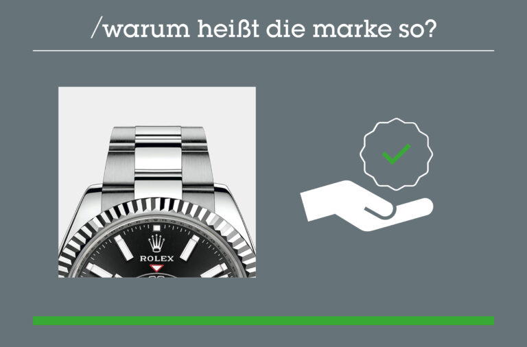 Die Geschichte hinter dem Markennamen Rolex