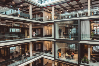 Büro einer Agentur, Symbolbild New Work