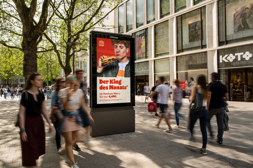 Burger-King-Kampagne als Symbolbild für Programmatic