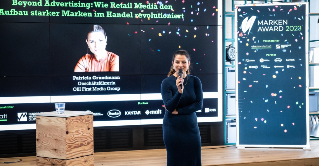 Patricia Grundmann, Geschäftsführerin der Obi First Media Group, ist überzeugt: "Mit Retail Media hat man die Möglichkeit, das natürliche Umfeld des Kunden zu nutzen.“ ©Foto Vogt