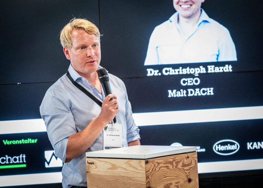 "Um als Unternehmen auf dem Arbeitsmarkt zu bestehen, muss ich eine Lösung finden, um mich auf dem Freelancer-Markt gut aufzustellen", sagt Christoph Hardt, CEO, Malt DACH. (©Foto Vogt)