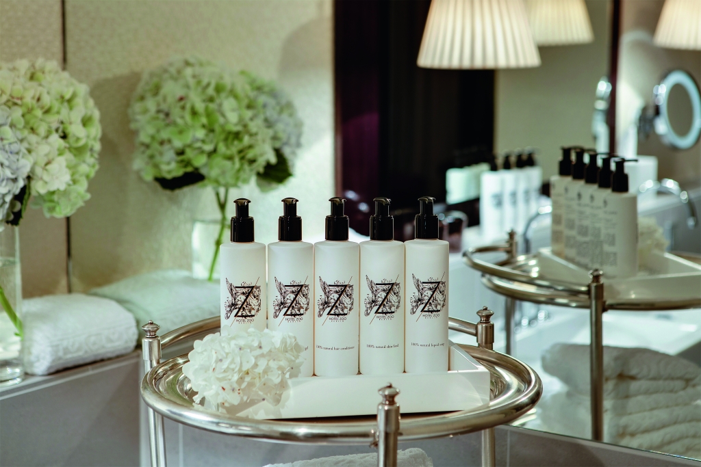 Eigene Produkte und eigenes Design aus der Kooperation mit April Aromatics. (© Hotel Zoo Berlin)
