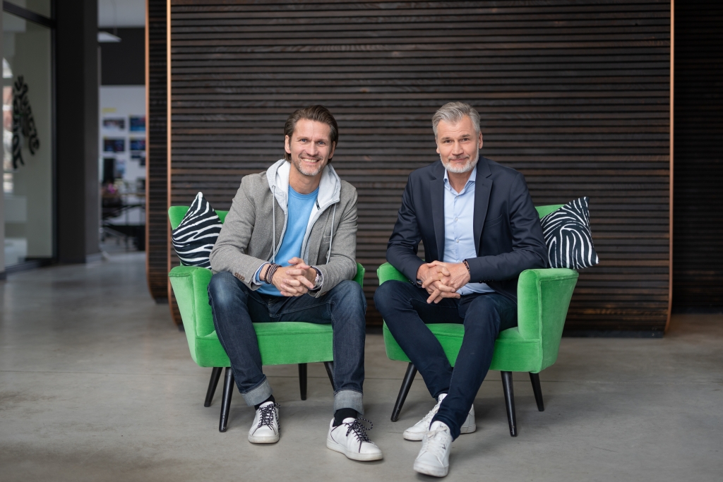 Joerg Fieback und Thomas Pfefferkorn - die Gründer und geschäftsführende Gesellschafter bei Zebra ©Zebra Group