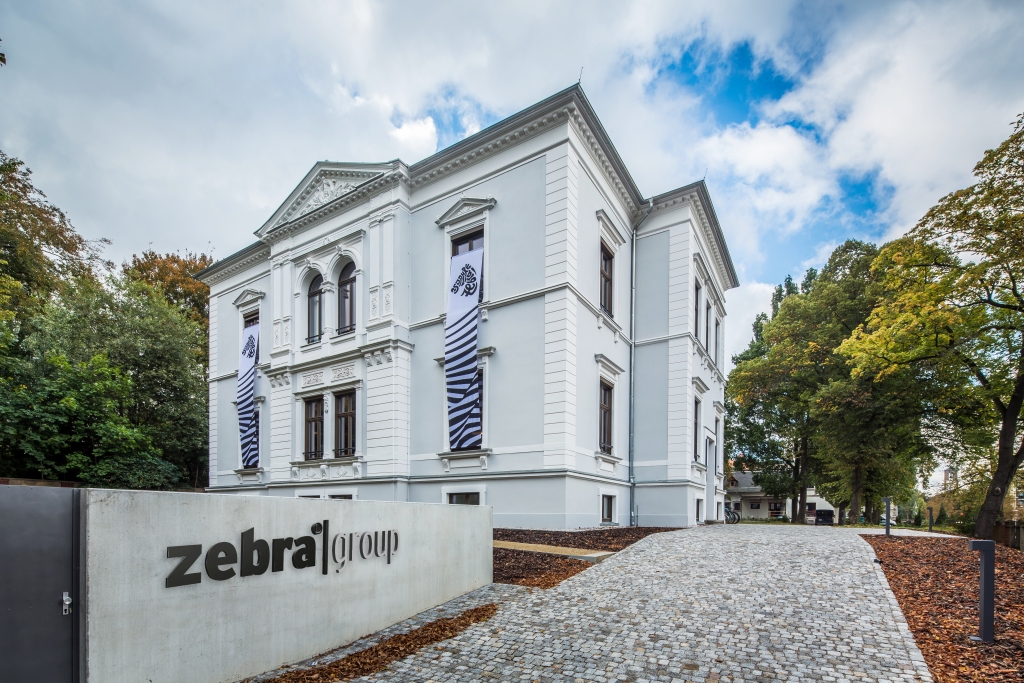 Die Villa Kasberg 2016 nach dem Einzug der Agentur @Zebra 