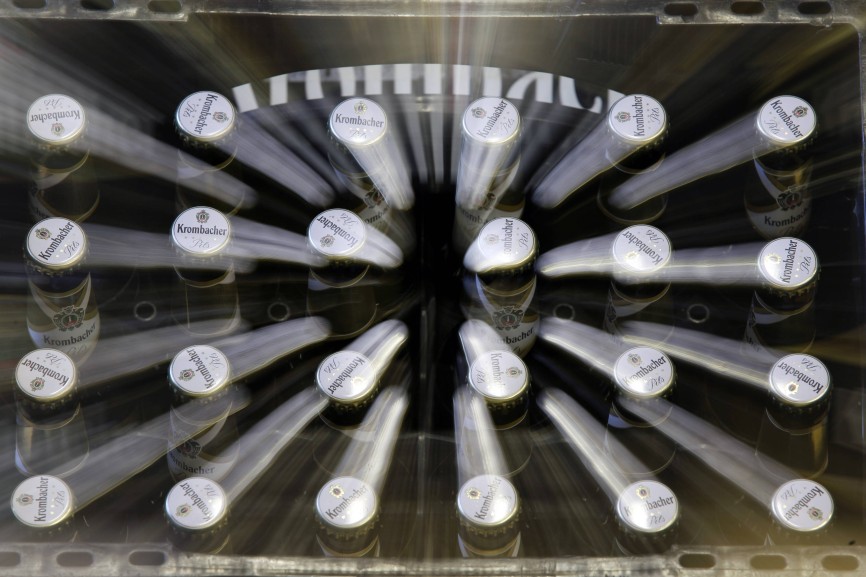 Montag 13.01.2014, Bundeskartellamt verhaengt Millionen Strafe gegen die Krombacher, Bitburger, Warsteiner, Veltins und Barre Brauerei nach Preisabsprachen -  - Monday 13 01 2014 Federal Cartel Office verhaengt Million Penalty against the Krombacher Bitburger Warsteiner Veltins and Barre Brewery after price fixing