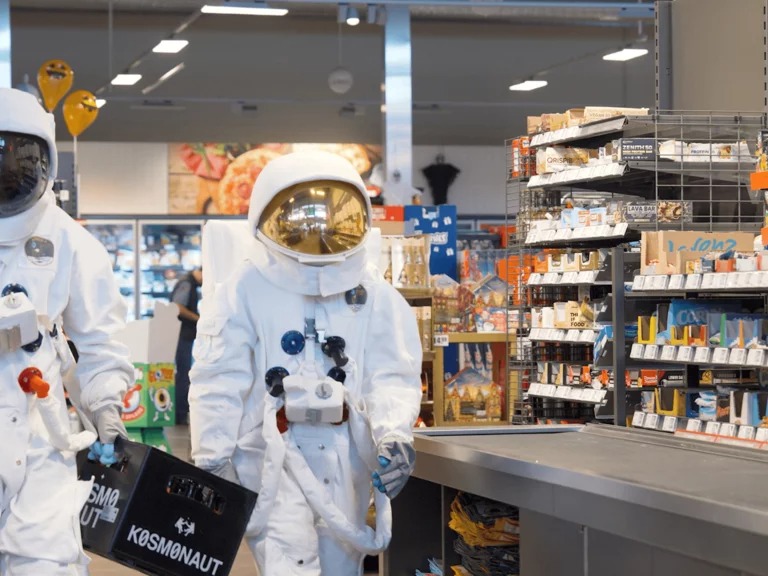 Um bei jungen Menschen relevant zu bleiben, versuchen Bier-Marken das traditionelle Image abzustreifen. Rewe launcht dafür ein Weltall-Bier.