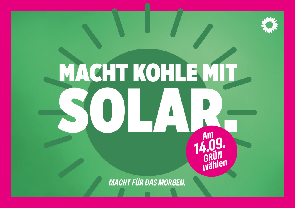 Motiv aus der JvM-Kampagne für die NRW-Grünen zur Kommunalwahl