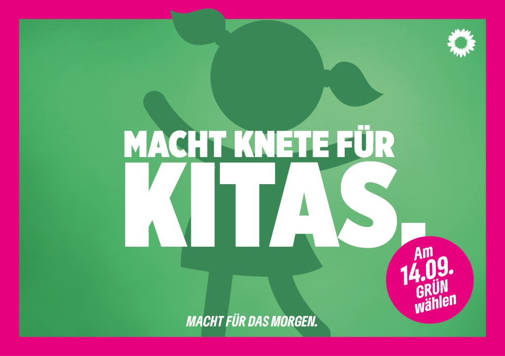 Motiv aus der JvM-Kampagne für die NRW-Grünen zur Kommunalwahl