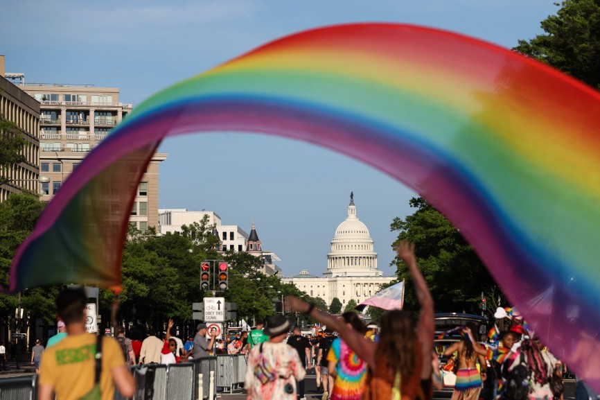 Diversity World Pride Parade in Washington, DC