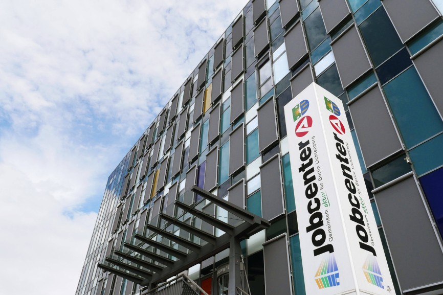 13.07.2025, Berlin – Deutschland. Jobcenter Lichtenberg. *** 13 07 2025, Berlin Germany Jobcenter Lichtenberg