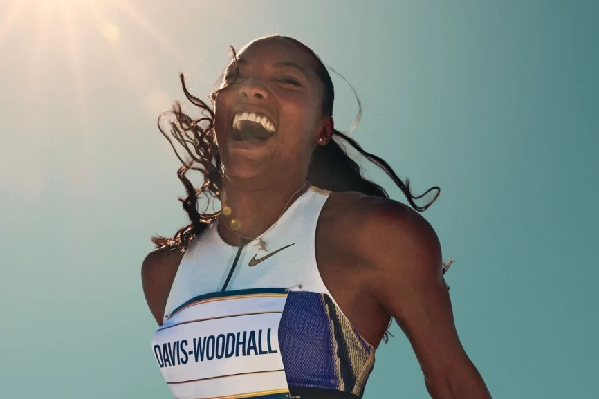 Im Zentrum der „Why Do It?”-Kampagne von Nike steht ein 60-sekündiger Hero-Spot im Zentrum - unter anderem mit Tara Davis-Woodhall.