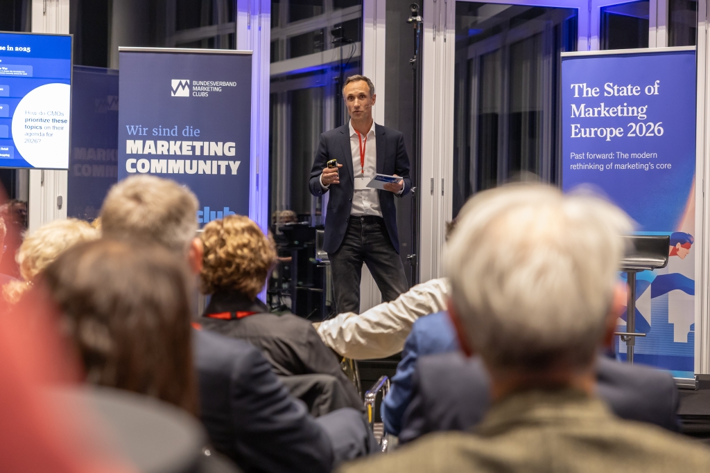 Das Event war Teil der Reihe oneclub premium, die der BVMC gemeinsam mit einem regionalen Marketing Club oder Partner veranstaltet.