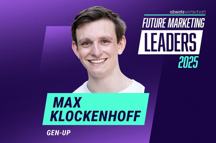 Max Klockenhoff ist Co-Gründer der Frankfurter Agentur Gen-up.