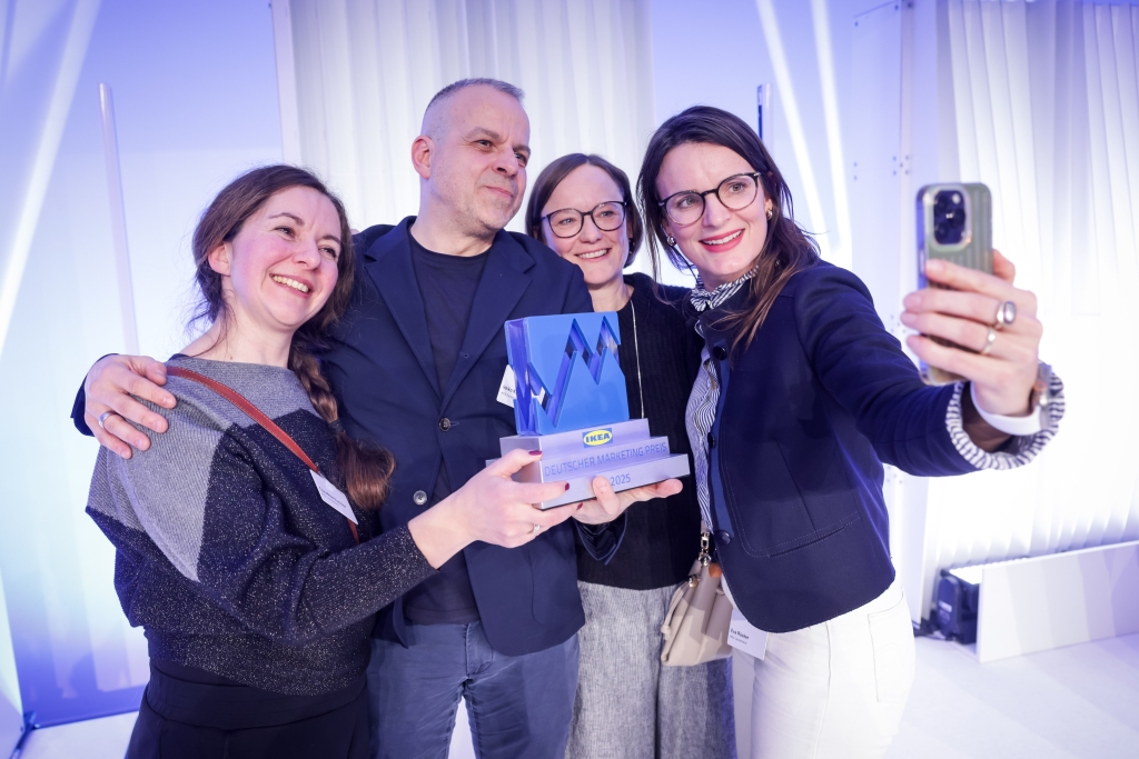 Heiko Klauer, Country Marketing Manager bei Ikea Deutschland, und seine Team (© BVMC)