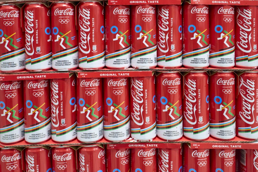 Coca-Cola ist omnipräsent: Auch bei den gerade zu Ende gegangenen Olympischen Winterspielen führte kein Weg an der Marke vorbei.