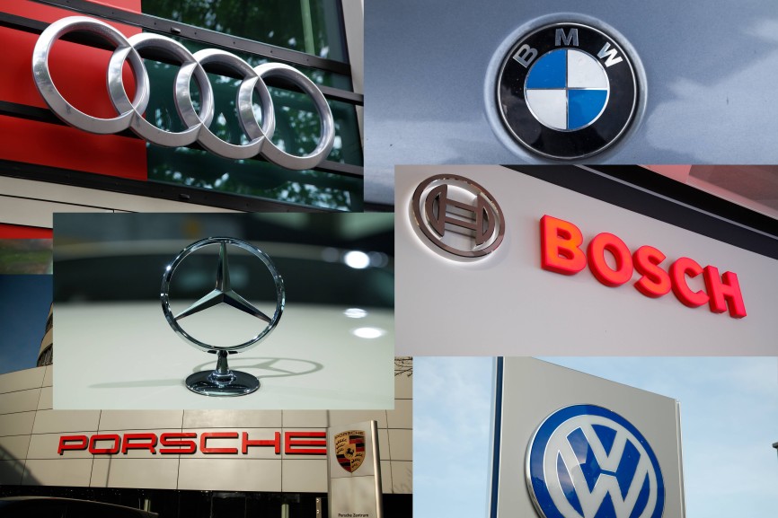 Die zehn Unternehmen mit den meisten Anmeldungen beim Deutschen Patent- und Markenamt stammen allesamt aus der Automobil- und Zuliefererindustrie.