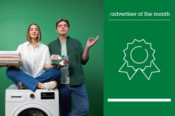 Im Februar war Ariel bei den Verbraucherinnen und Verbrauchern in Deutschland besonders präsent.