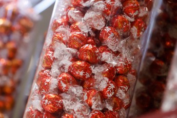 Das Original: die roten Lindor Kugeln von Lindt