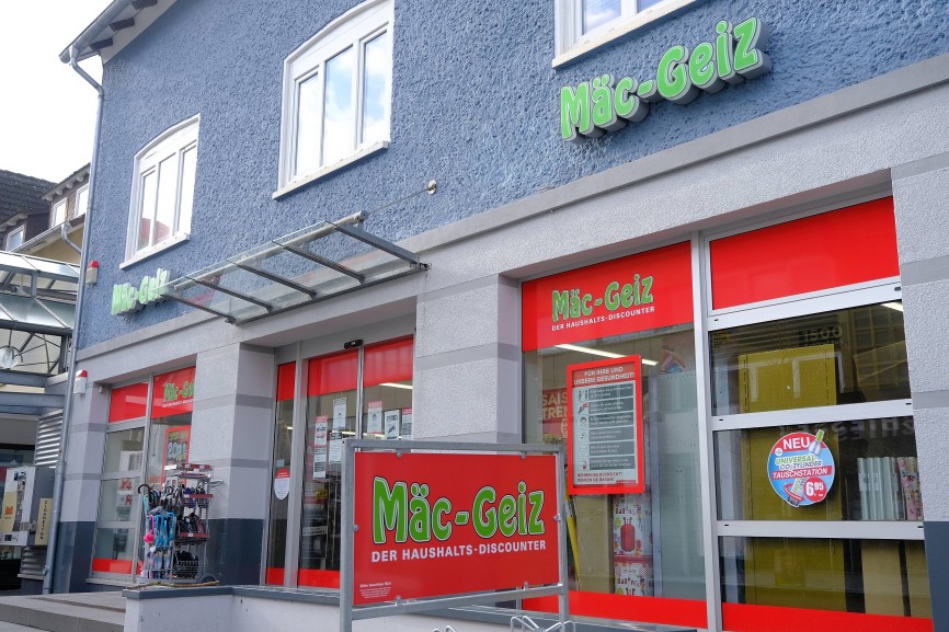 Mäc Geiz betreibt rund 180 Filialen überwiegend in Ostdeutschland.