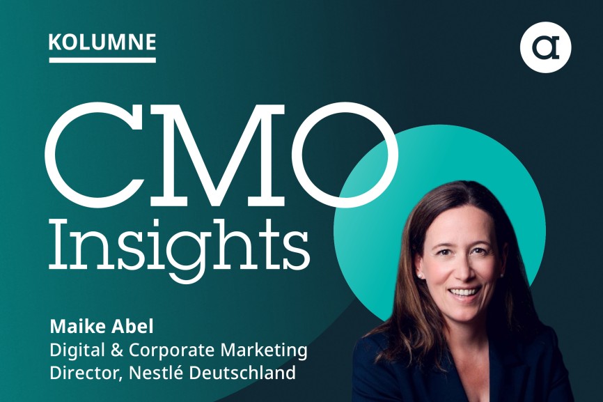 Wie sieht erfolgreiche Markenführung aus? In der Kolumne „CMO-Insights“ kommen die zu Wort, die es am besten wissen. 