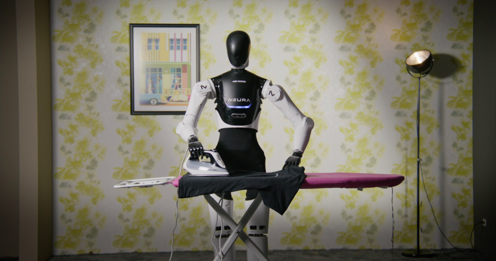 Egal ob in der Industrie, im Dienstleistungssektor oder im Haushalt: Humanoide Roboter sollen immer mehr Aufgaben übernehmen. Dieses Modell stammt vom deutschen Hersteller Neura Robotics.